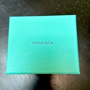 Empty Tiffany gift box